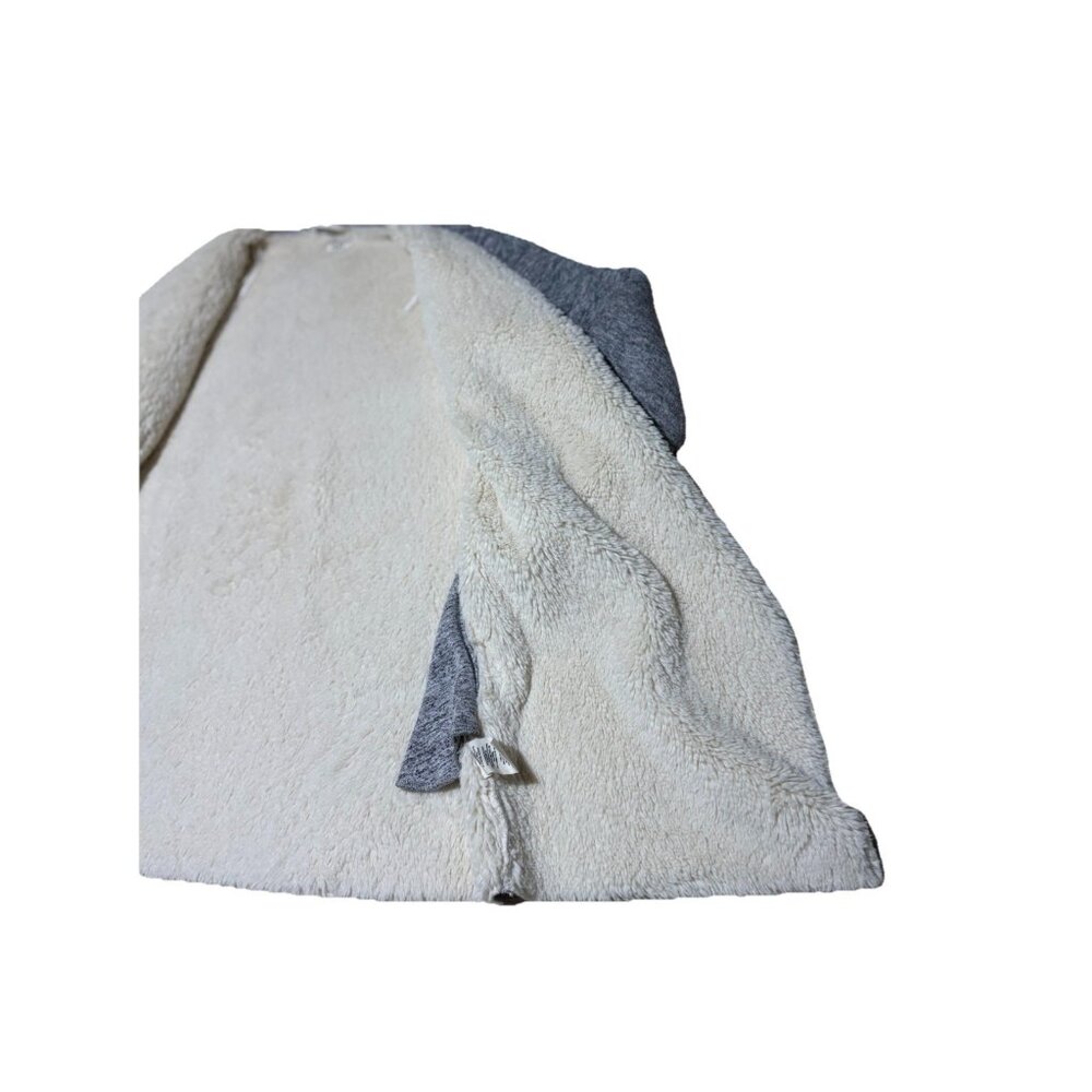 UGG Abriana Shawl Open Front Cardigan Grey Heather size Medium - Picture 9 of 14